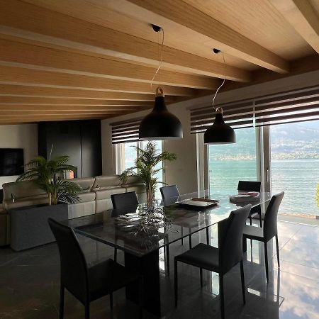 Luxury Lakefront Penthouse Lezzeno Eksteriør bilde