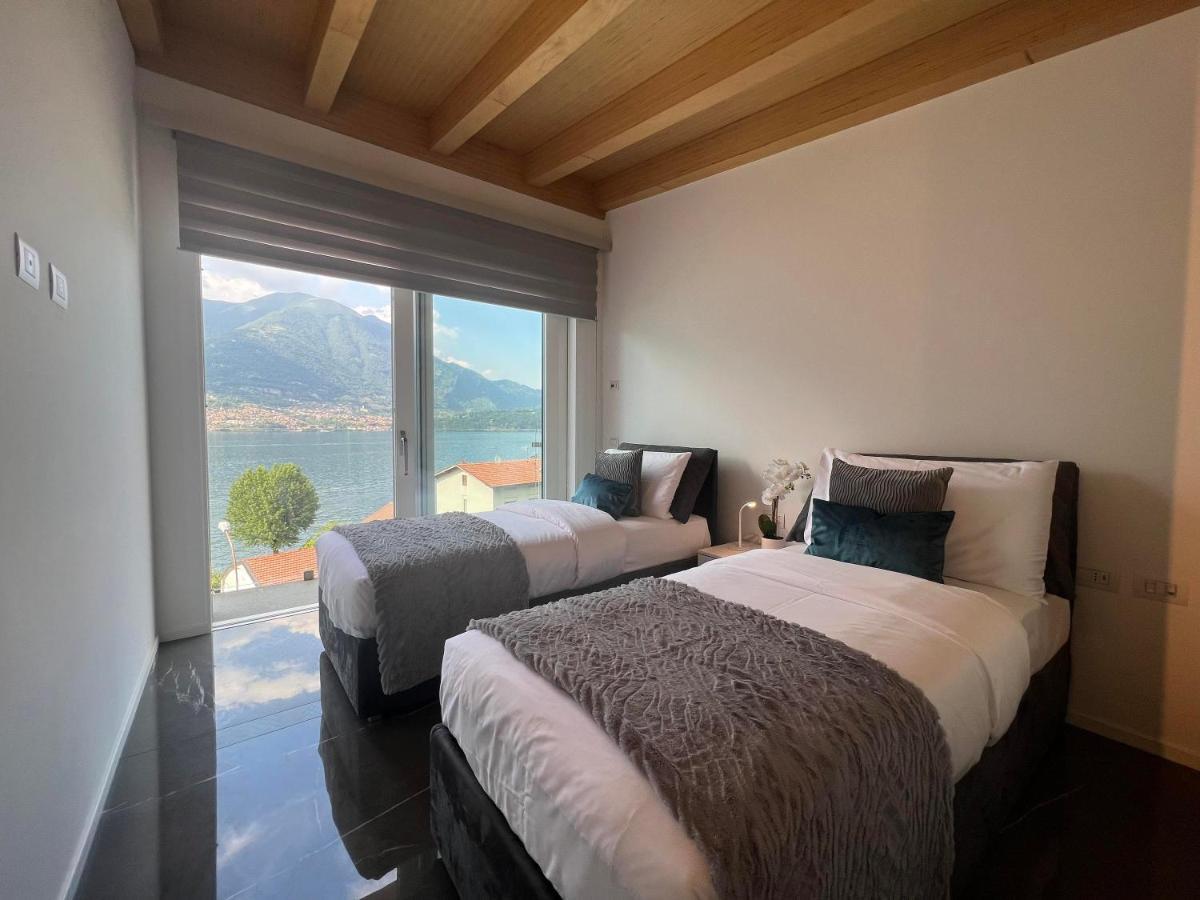 Luxury Lakefront Penthouse Lezzeno Eksteriør bilde