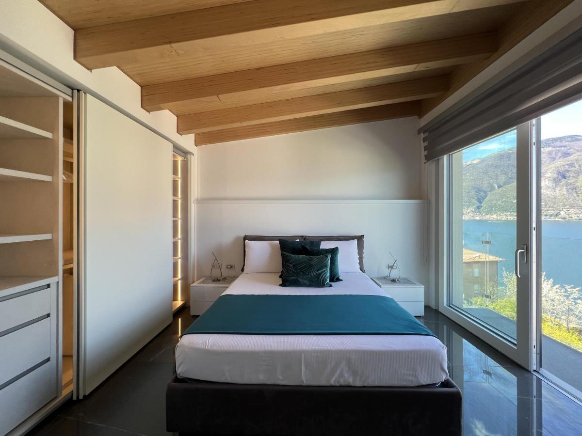 Luxury Lakefront Penthouse Lezzeno Eksteriør bilde